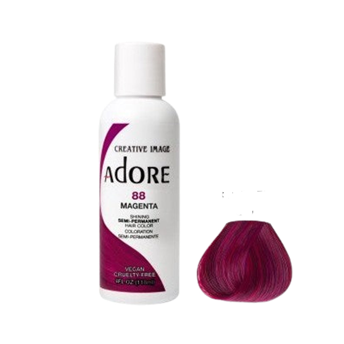 Adore Semi Permanent Hair Color 88 Magenta 118ml