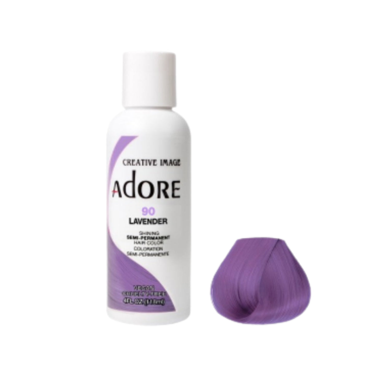 Adore Semi Permanent Hair Color 90 Lavender 118ml