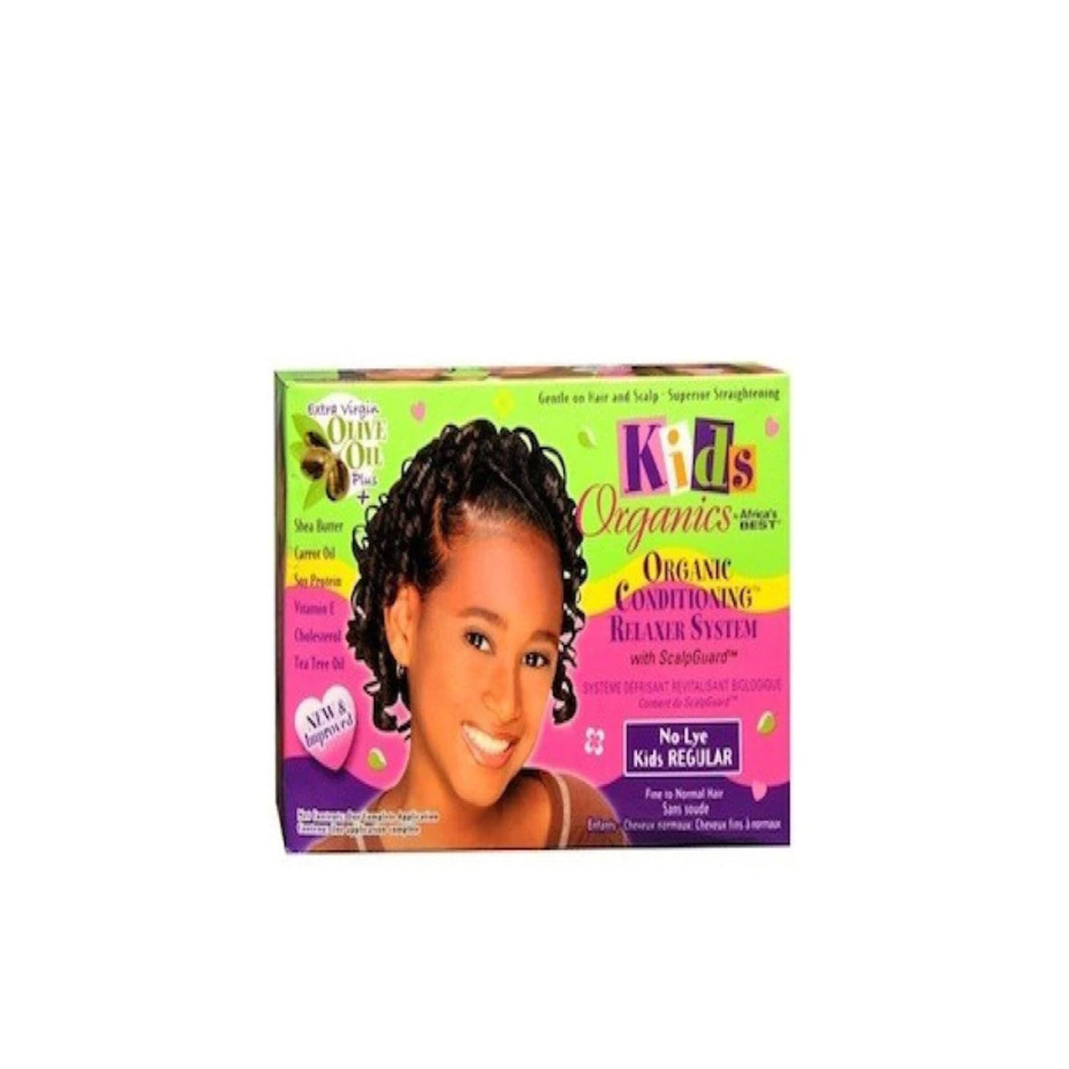 Africa'S Best Kids Organics No-Lye Relaxer System Kit Regular