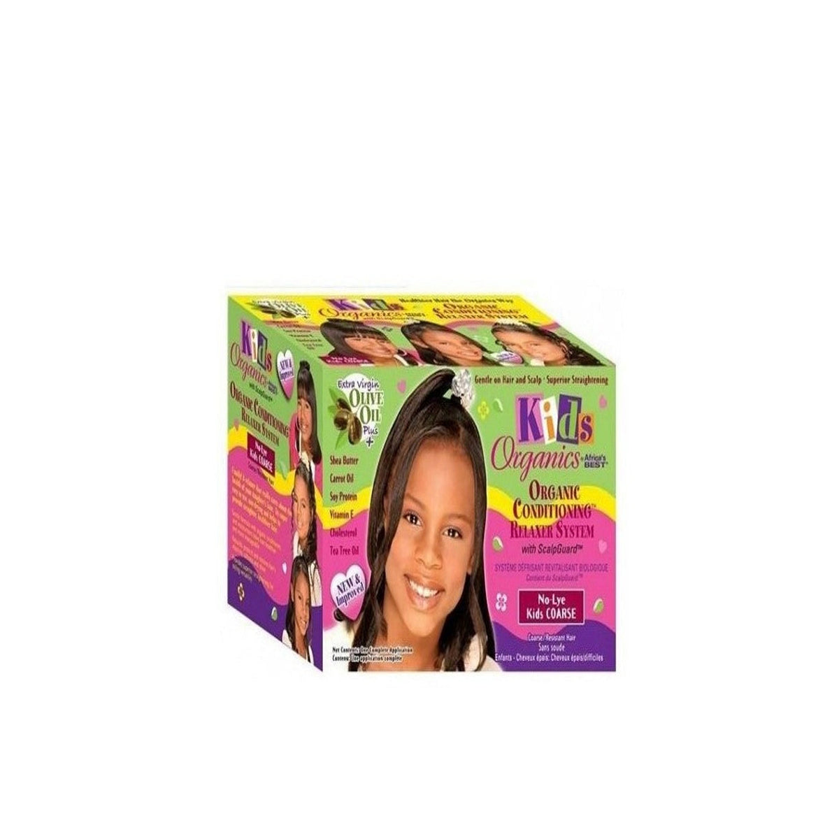 Africa'S Best Kids Organics No-Lye Relaxer System Kit Super