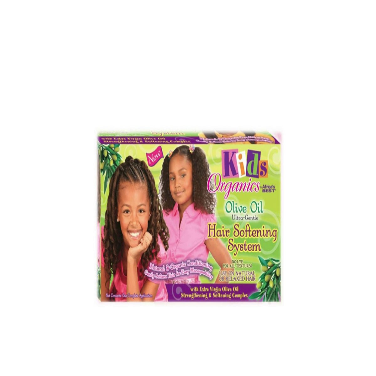 Africa's Best Kids Organics Olive Oil Ultra-Gentle Hair Softening System