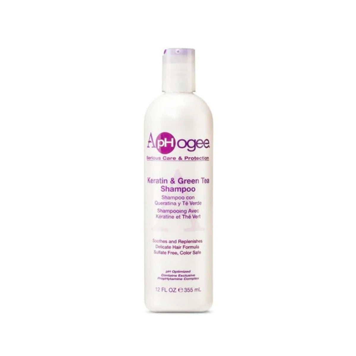 Aphogee Keratin & Green Tea Shampoo 12oz/355ml