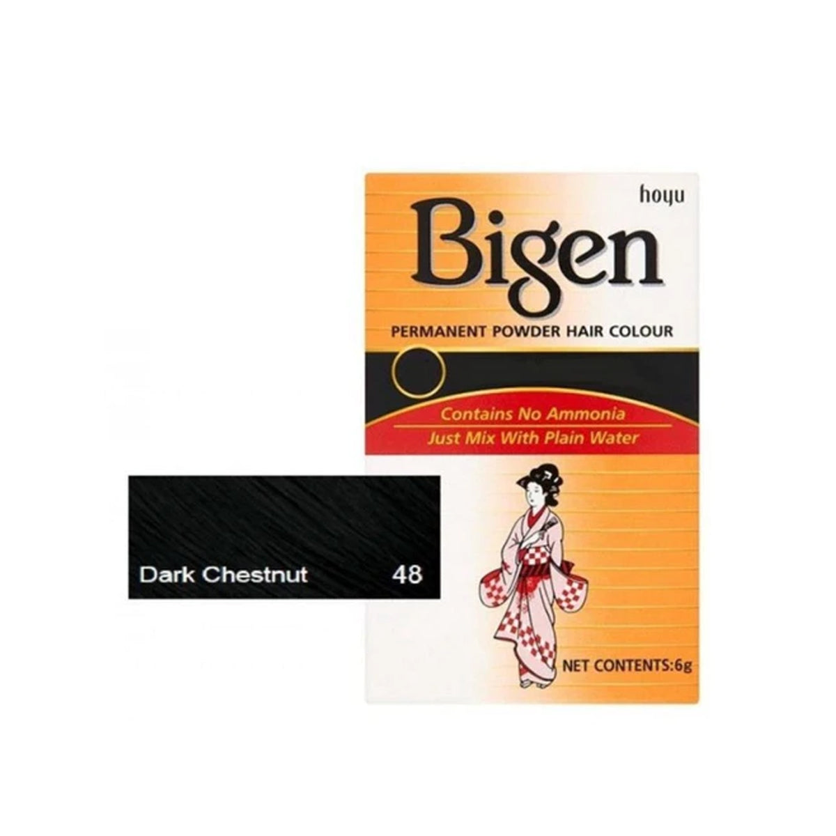 Bigen Hair Color Dark Chestnut 48