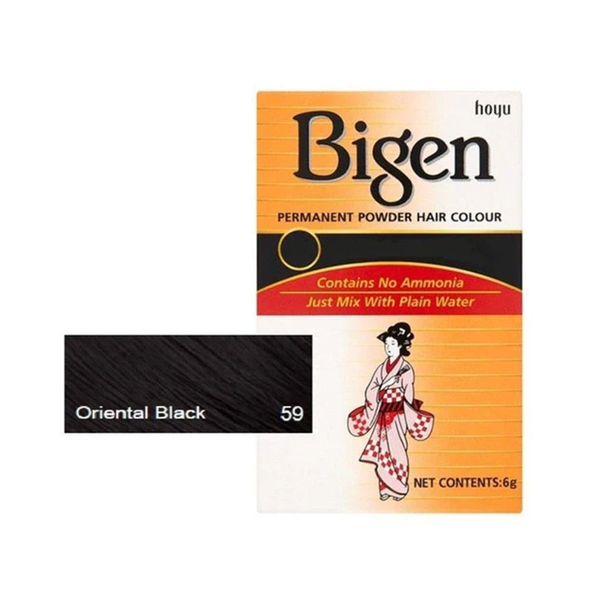 Bigen Hair Color Oriental Black 59