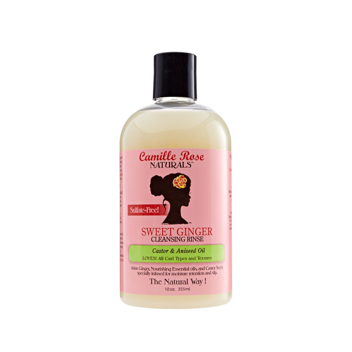 Camille Rose Naturals Sweet Ginger Cleansing Rinse 12oz