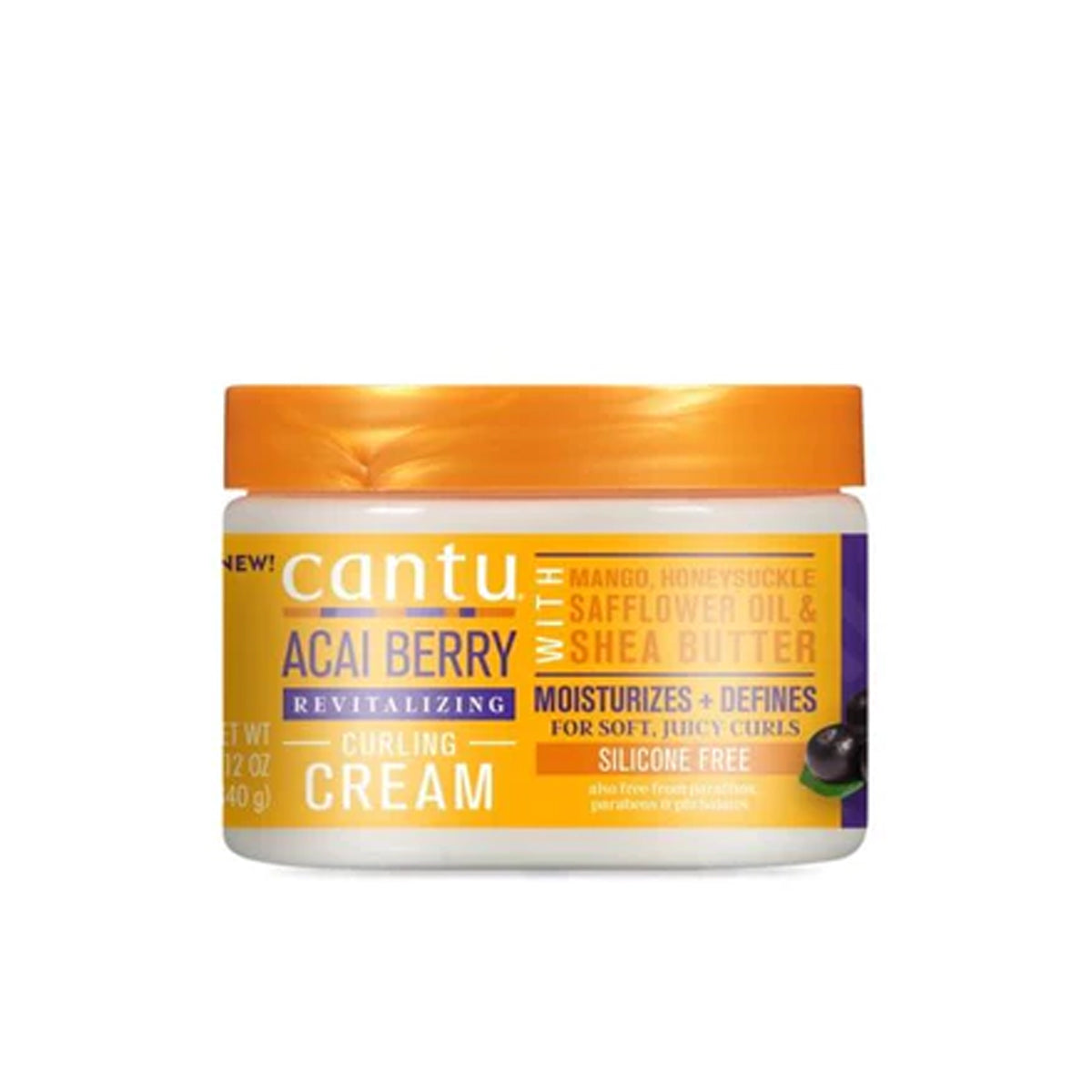 Cantu Acai Berry Revitalizing Curling Cream 12 oz