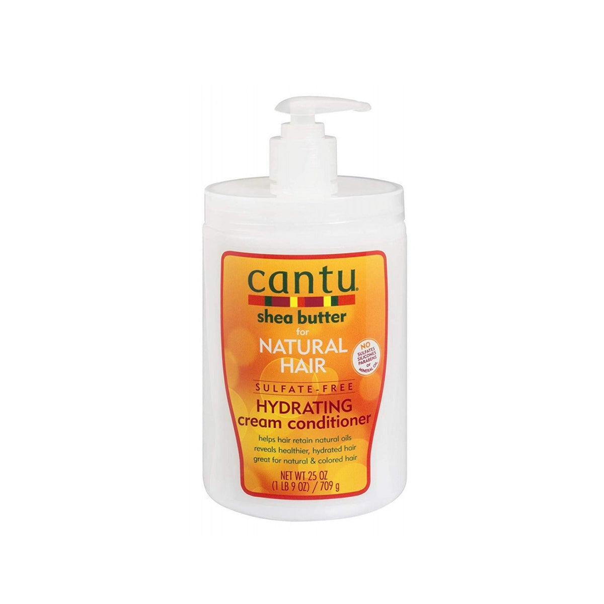 Cantu Shea Butter Natural Hair Sulfate Free Hydrating Cream Conditioner 709 Gr