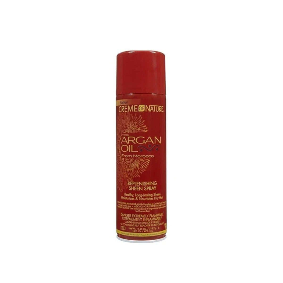 Creme Of Nature ARGAN OIL REPLENISHING SHEEN SPRAY 11.25 Oz