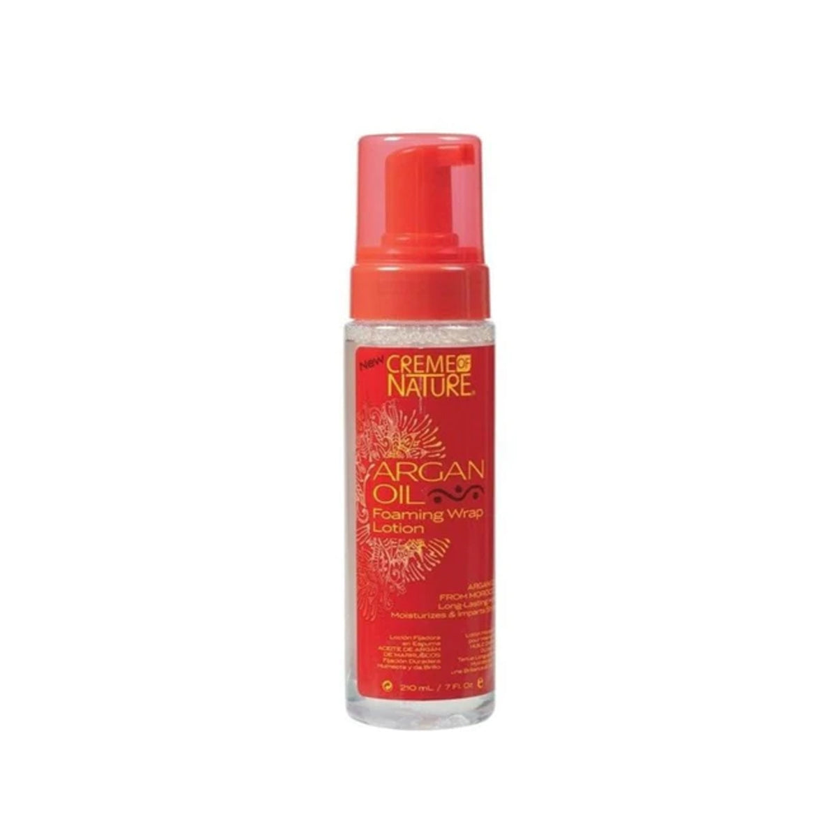 Creme Of Nature Argan Oil Foaming Wrap Lotion 7oz