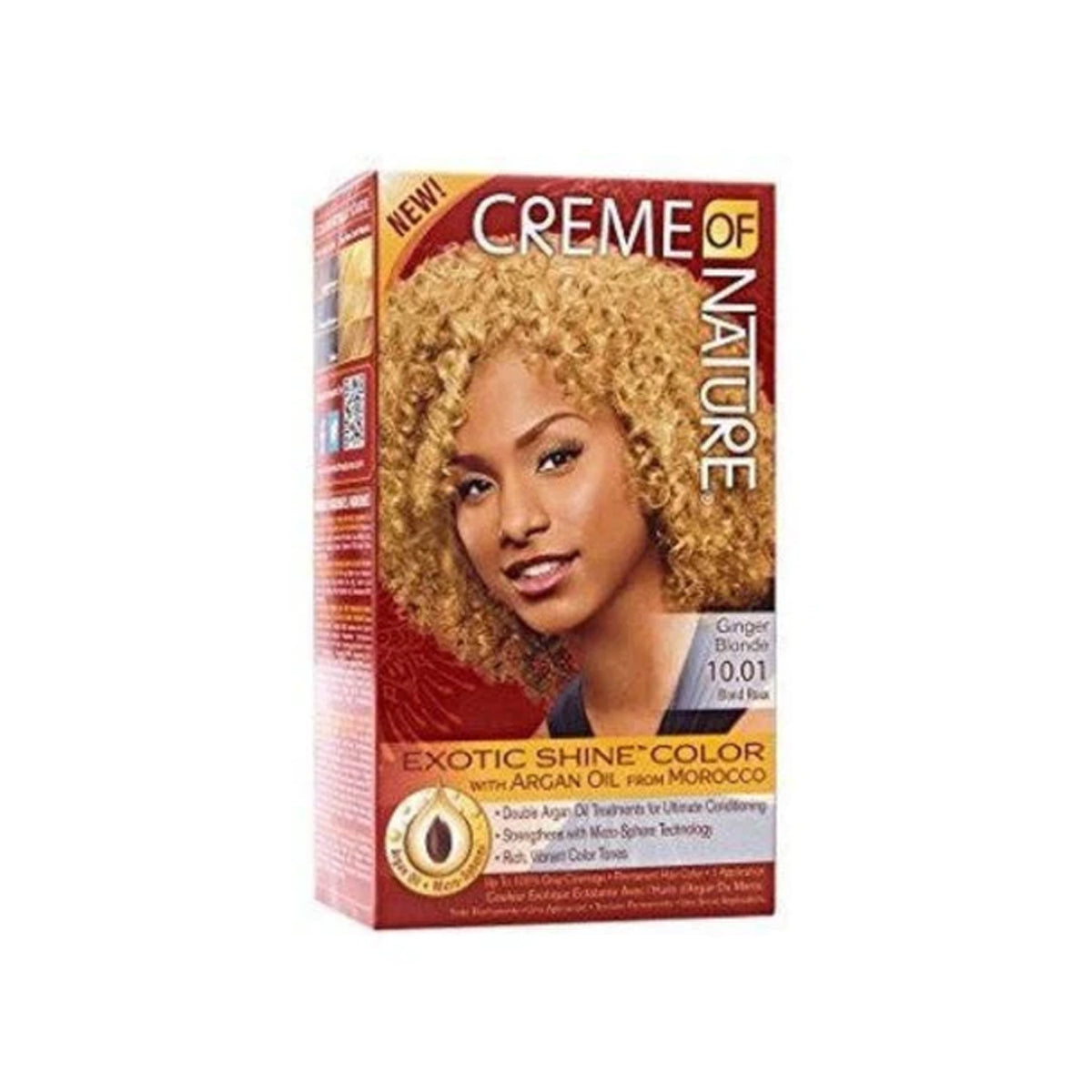 Creme Of Nature Exotic Shine Color With Argan Oil 10.01 Ginger Blond