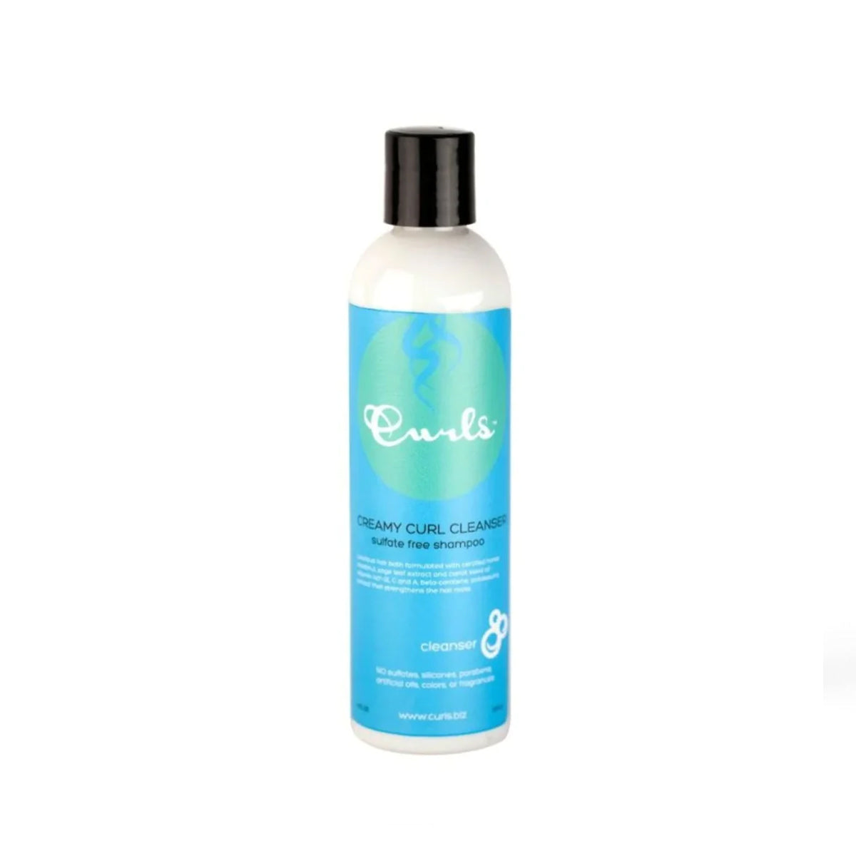 Curls Creamy Curl Cleanser Sulfate Free Shampoo 8oz