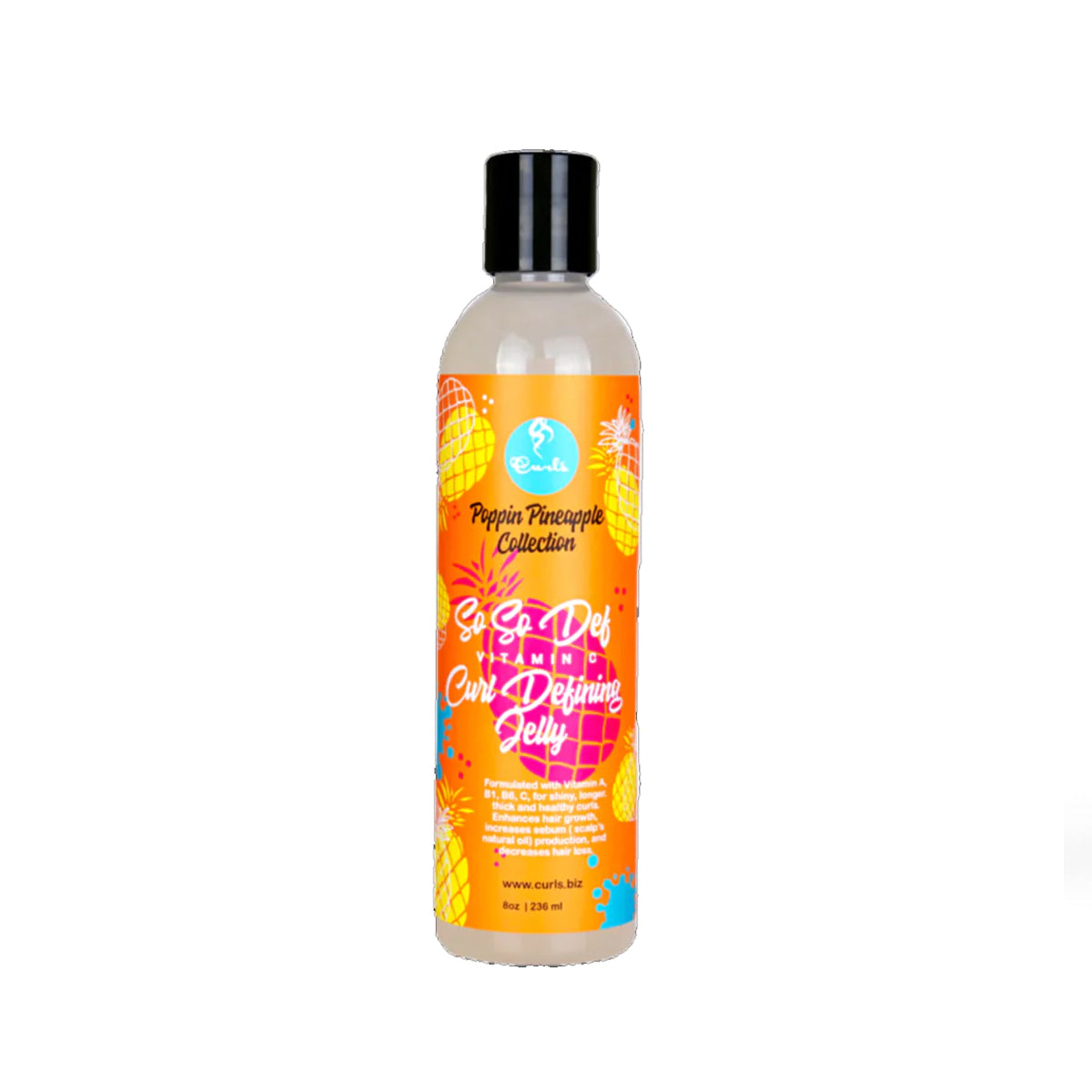 Curls Poppin Pineapple So So Clean Vitamine C Curl Wash 236ml