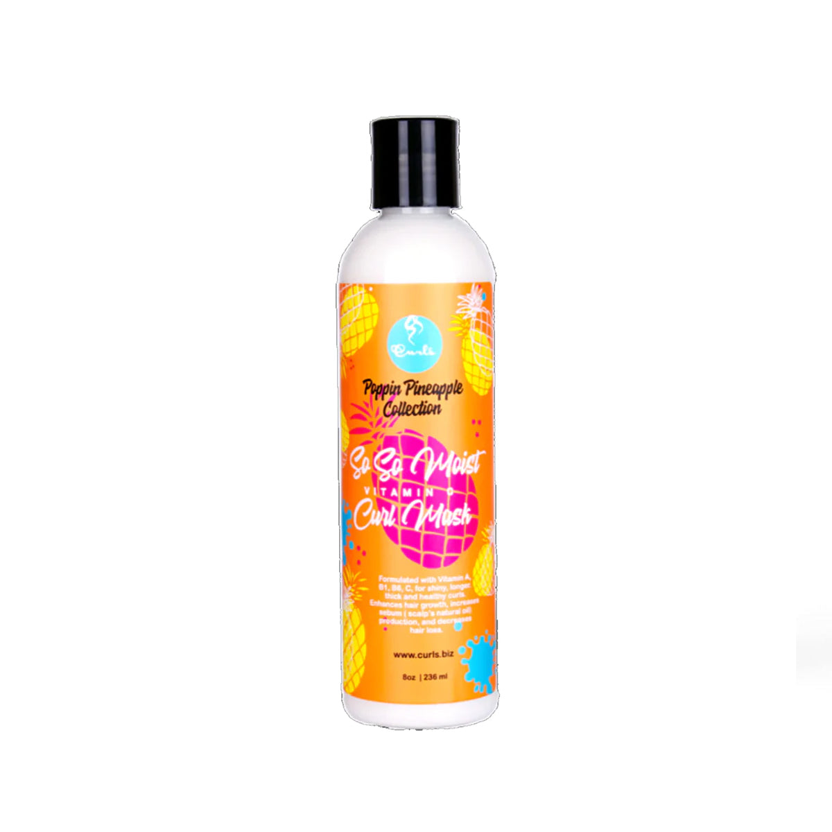 Curls Poppin Pineapple So So Moist Vitamine C Curl Mask 236ml