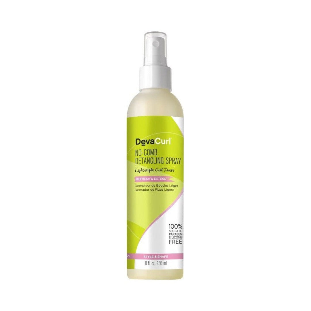 Devacurl No Comb Detangling Spray Light Weight Curl Tamer 8oz/236ml