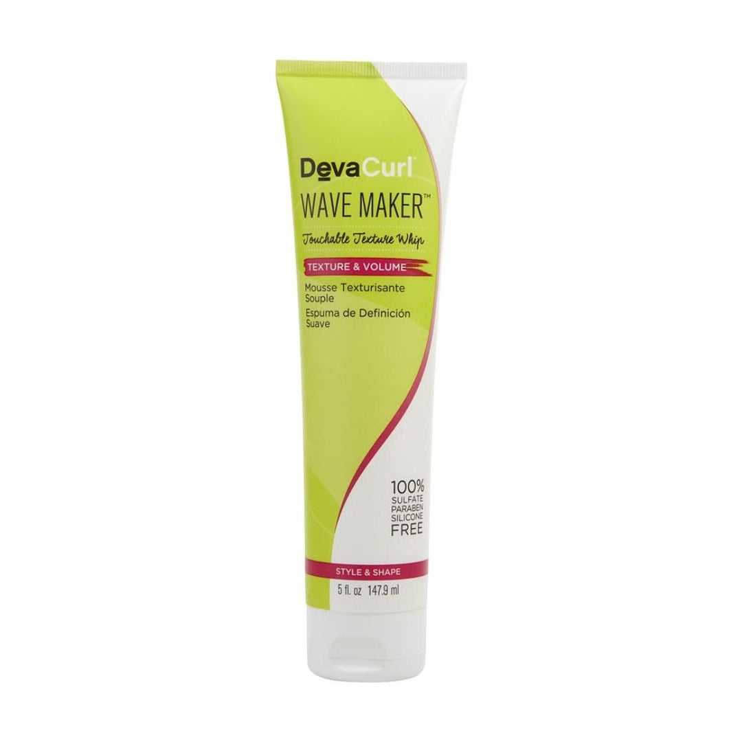 DevaCurl Wave Maker Touchable Texture Whip 5 Oz/148ml