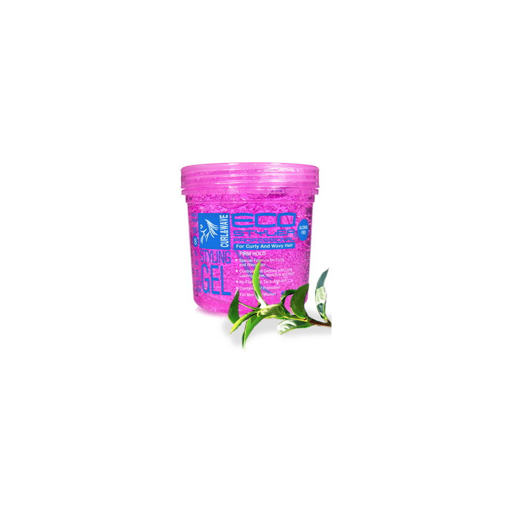 Eco Styler Styling Gel Curl & Wave Pink 473 Ml