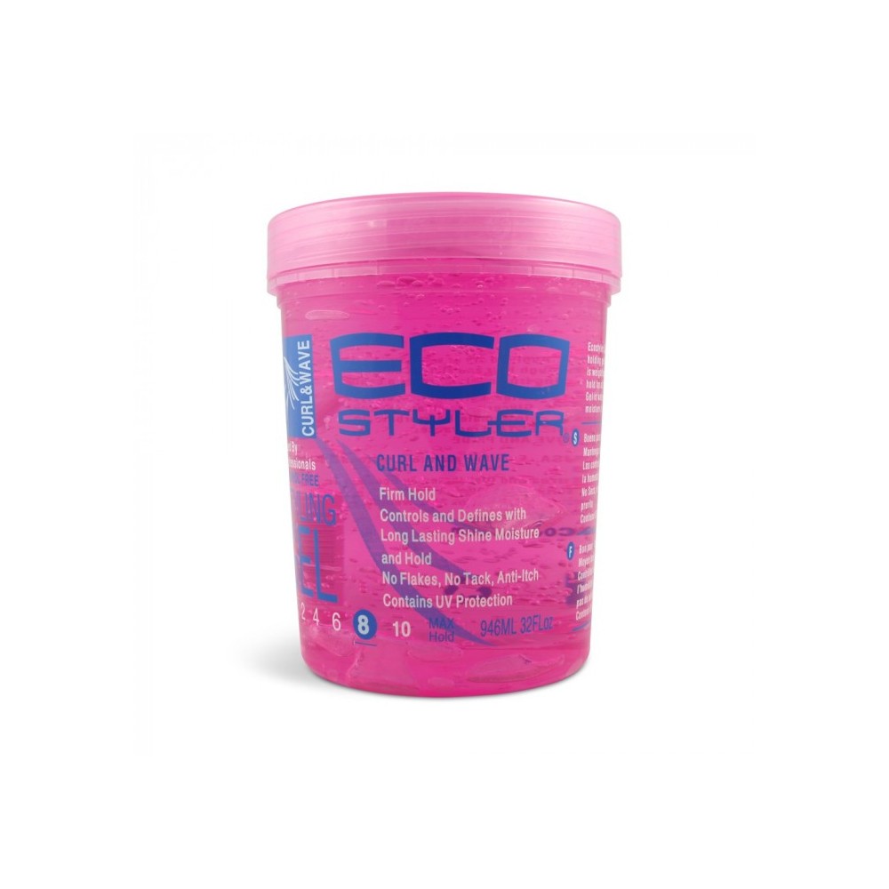 Eco Styler Styling Gel Curl & Wave Pink 946 Ml