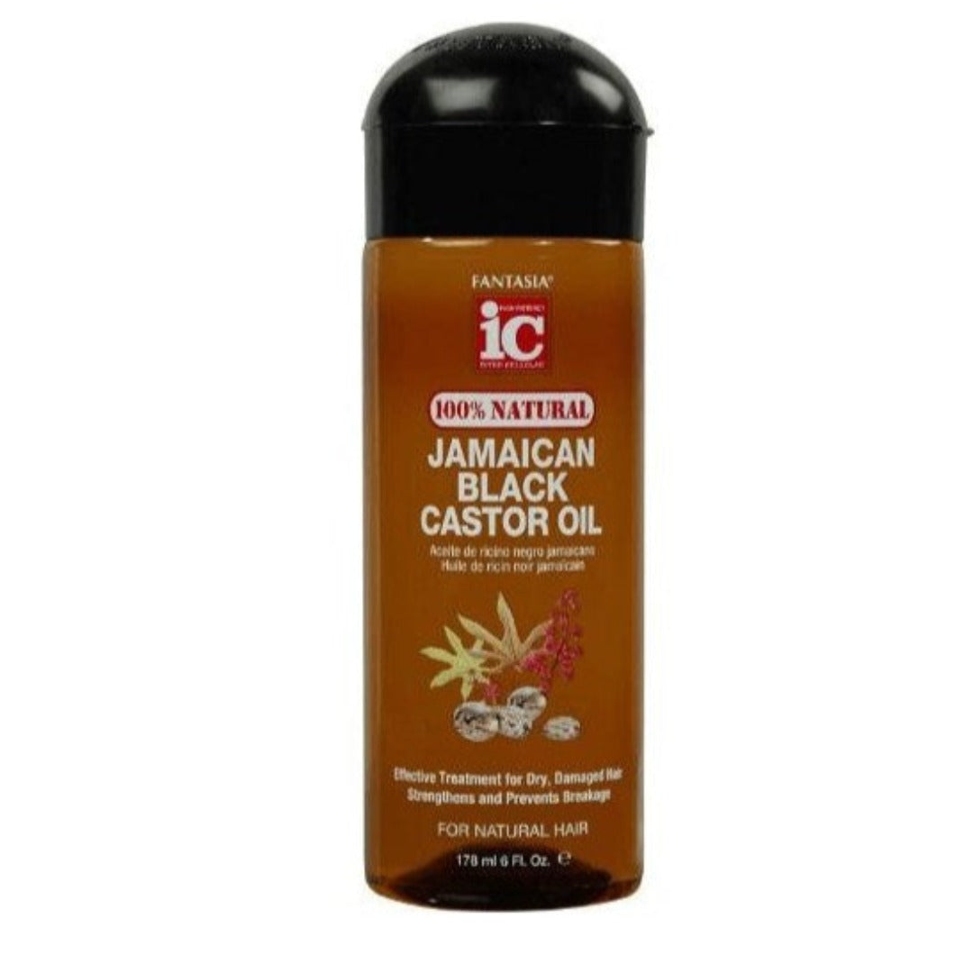 Fantasia IC 100% Natural Jamaican Black Castor Oil Serum 177 Ml