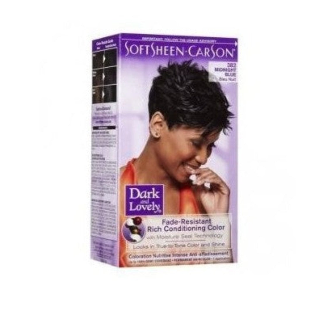 Dark & Lovely Hair Color 382 Midnight Blue