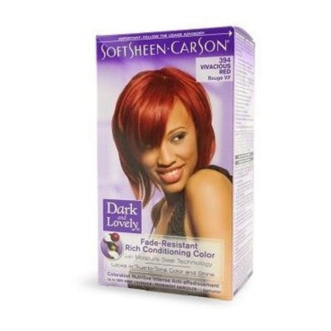 Dark & Lovely Hair Color 394 Vivacious Red