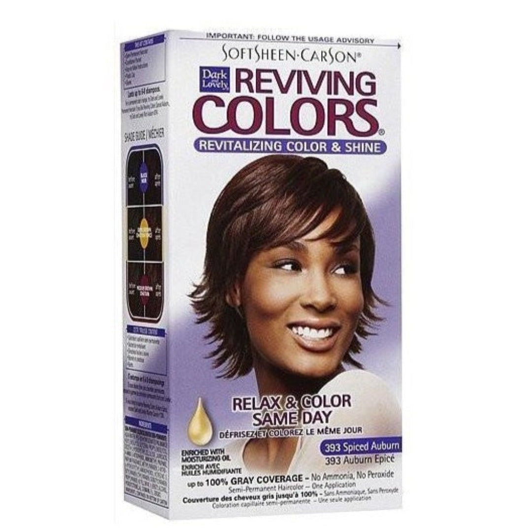 Dark & Lovely Reviving Color 393 Spiced Auburn