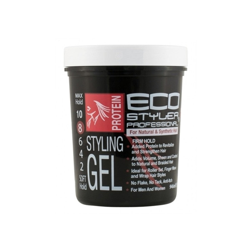 Eco Styler Protein Styling Gel Firm Hold 473 Ml