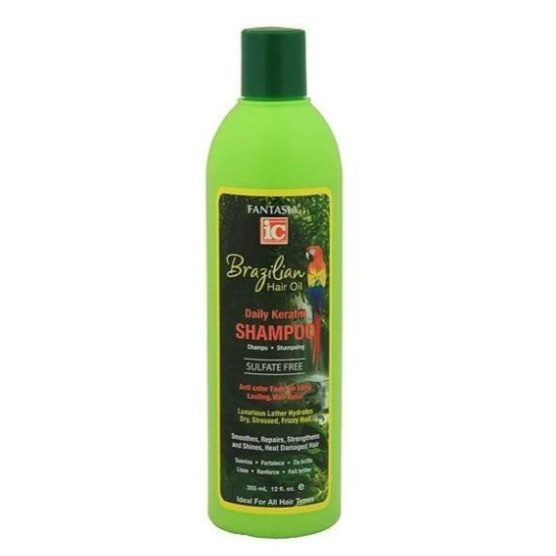 Fantasia IC Brazilian Hair Oil Daily Keratin Shampoo 355 Ml