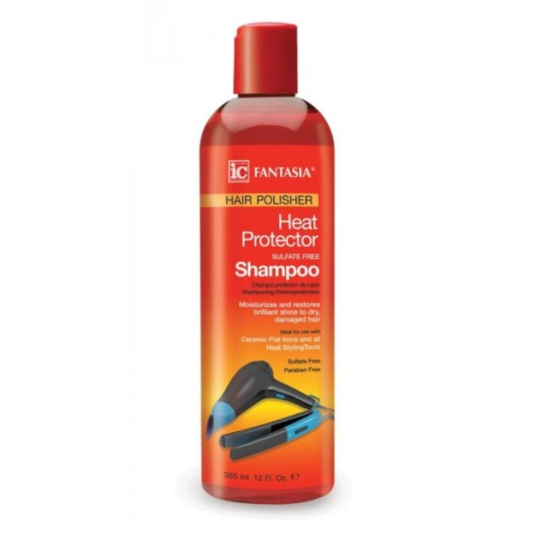 Fantasia IC Hair Polisher Heat Protector Shampoo 355ml