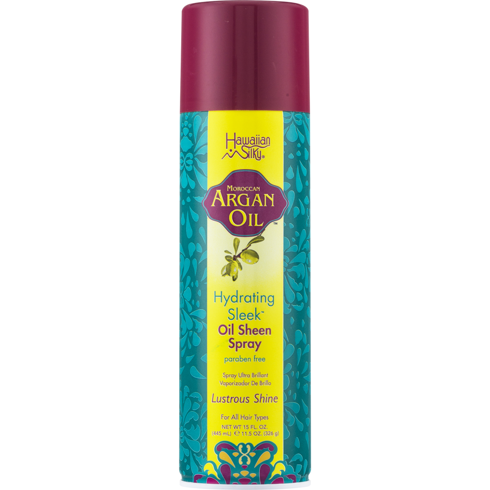 Hawaiian Silky Argan Oil Hydrating Sleek Sheen Spray 445 Ml