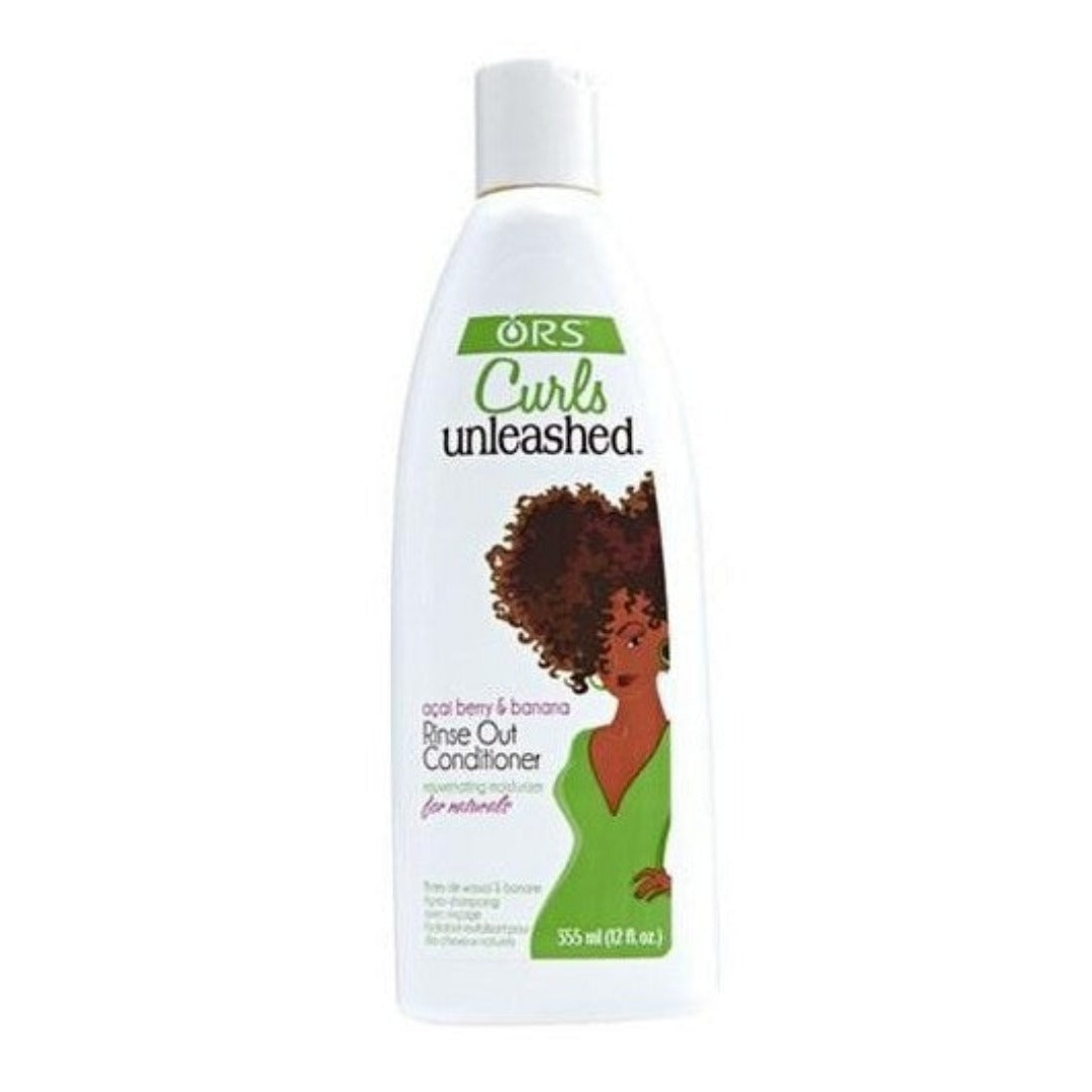 ORS Curls Unleashed Acai Berry & Banana Rinse Out Conditioner 355ml