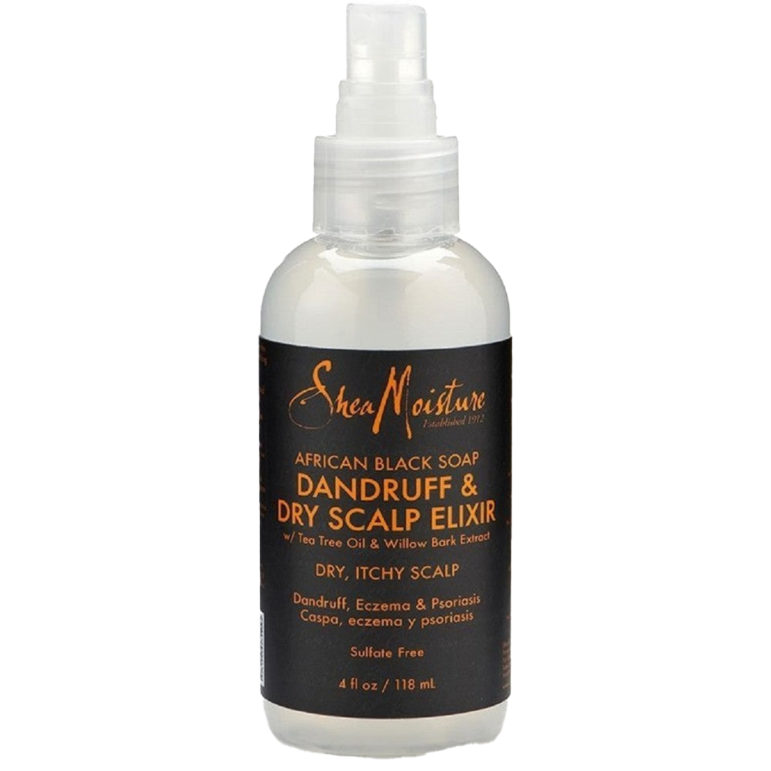 Shea Moisture African Black Soap Dandruff & Dry Scalp Elixir 118 Ml