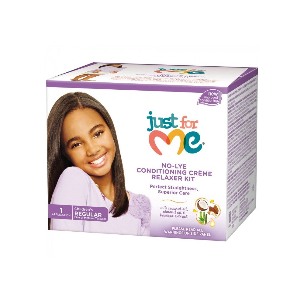 Just For Me No-Lye Conditioning Relaxer Kit Regular