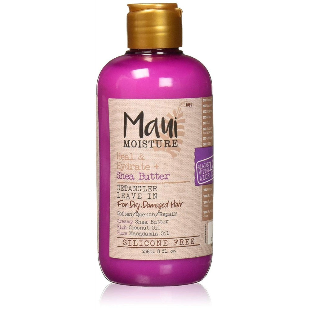 Maui Moisture Heal & Hydrate + Shea Butter Detangling Leave In 236ml / 8oz