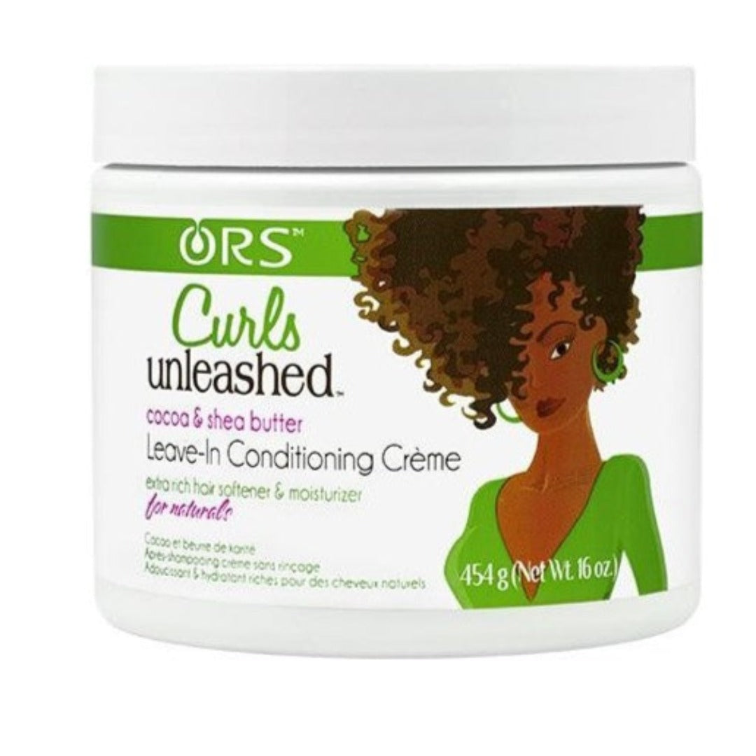 ORS Curls Unleashed Cocoa & Shea Butter Leave In Conditioning Creme 454 Gr