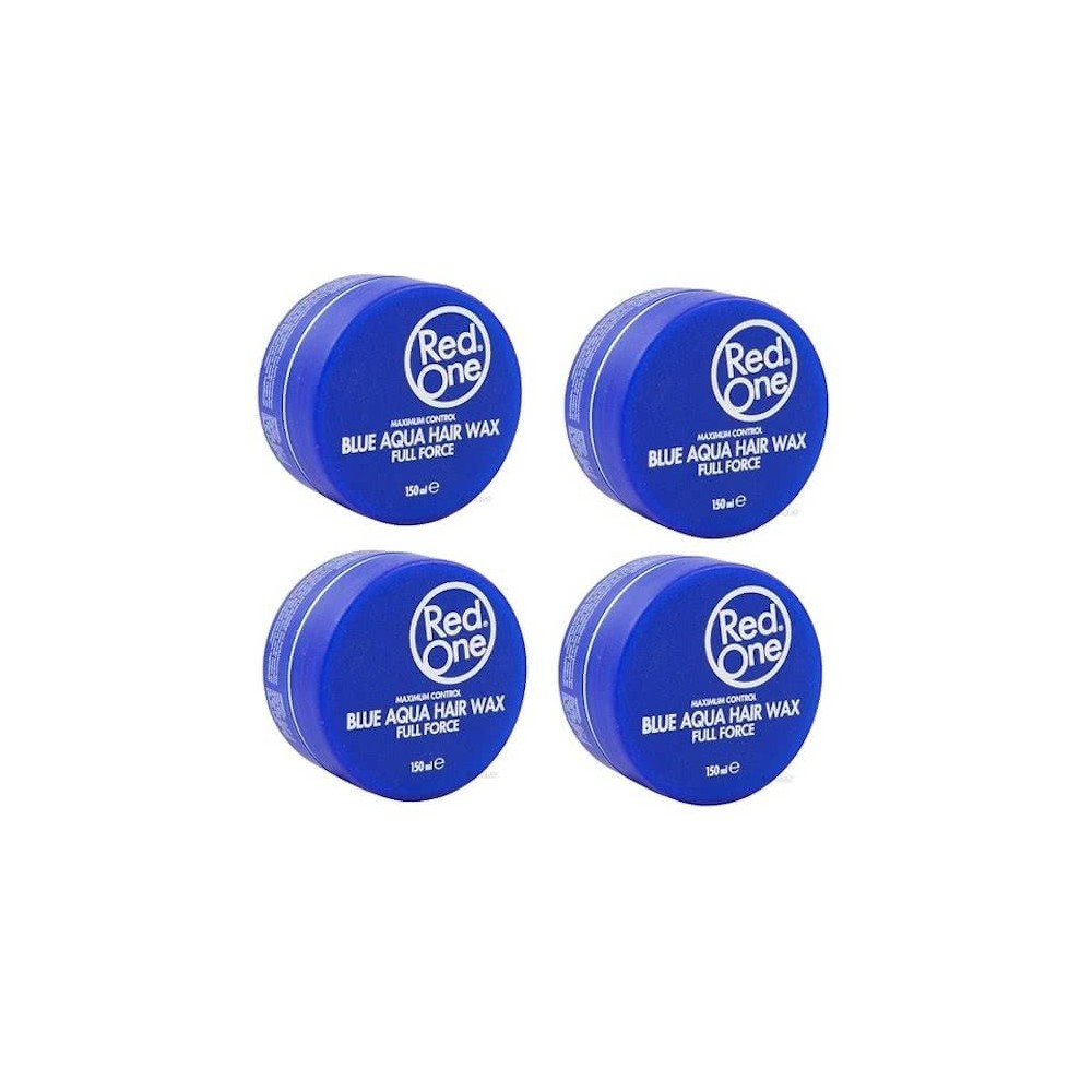 Red One Blue Hair Wax 150ml 4x