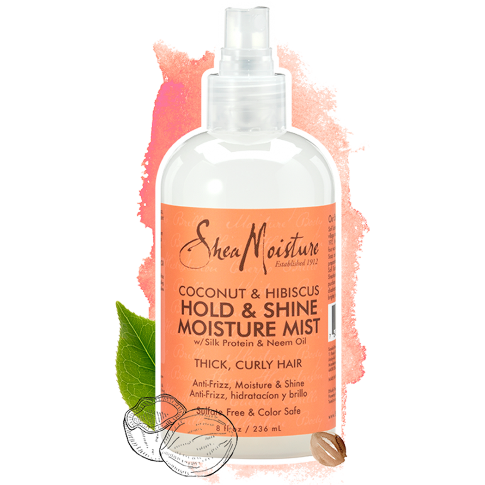 Shea Moisture Coconut & Hibiscus Hold & Shine Moisture Mist 236 Ml