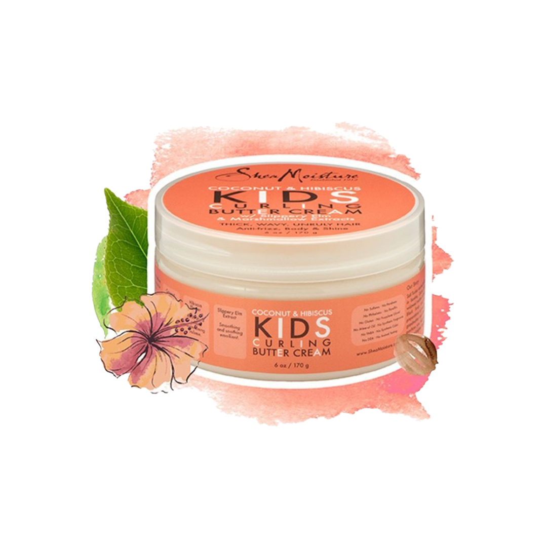 Shea Moisture Coconut & Hibiscus Kids Curling Butter Cream 170 Gr