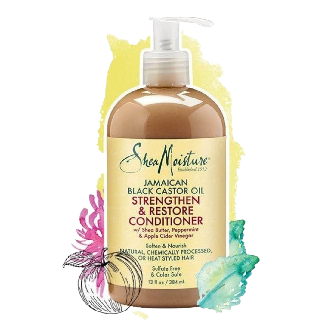 Shea Moisture Jamaican Black Castor Oil Strengthen, Grow & Restore Conditioner 384 Ml