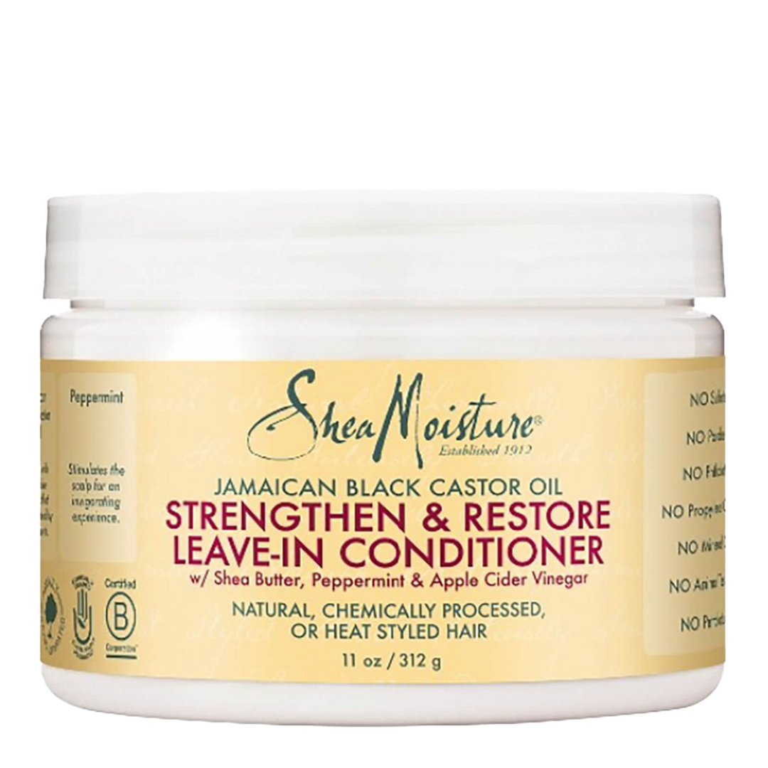 Shea Moisture Jamaican Black Castor Oil Strengthen & Restore Leave-In Conditioner 312 Gr