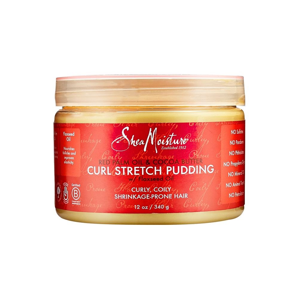 Shea Moisture Red Palm Oil & Cocoa Butter Elongating Puding 340GR