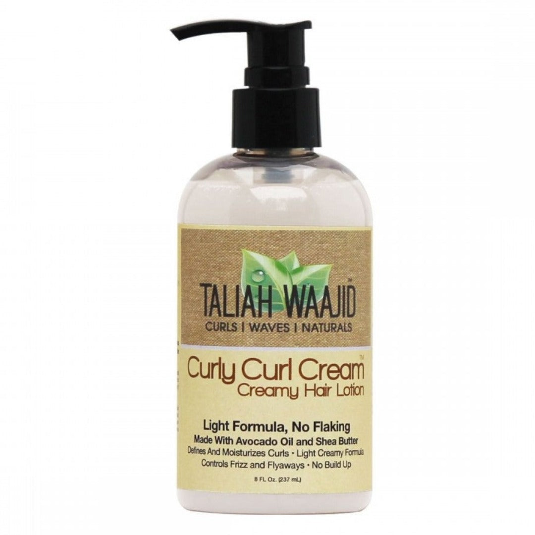 Taliah Waajid Curly Curl Cream Creamy Hair Lotion 237ml