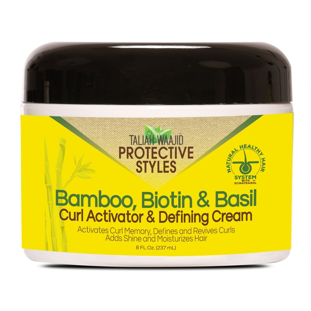 Taliah Waajid PS Bamboo,Biotin & Basil Curl Activator Defining Cream 237 Ml