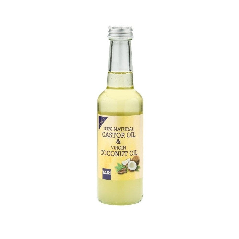 Yari 100% Natural Castor & Coconut Oil 250ml